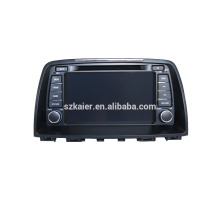 Quad-Core-Auto GPS-Navigation mit Wireless-Rückfahrkamera, Wi-Fi, BT, Spiegel Link, DVR, SWC für Mazda 6